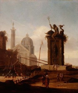 En italiensk capriccio i en medelhavshamn