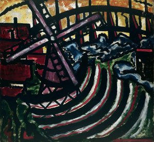 The Dutch Mill, 1916. av Jacoba Berendina van Heemskerck van Beest