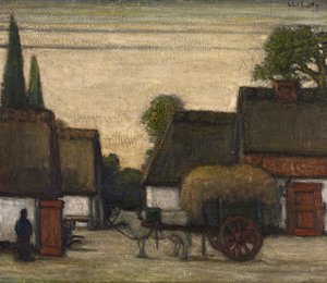 Hökärra (olja på duk)