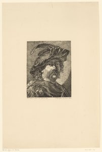 Självporträtt av Rembrandt av Jacobus Adrianus Weiland