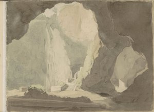 Vattenfall i Tivoli av Jacobus Everhardus Josephus van den Berg