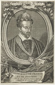Porträtt av Henrik III av Frankrike, kung av Polen och storhertig av Litauen