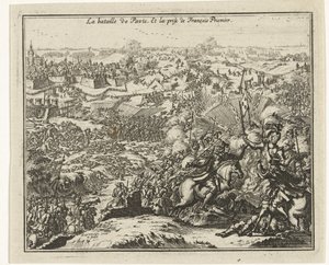 Slaget vid Pavia Tillfångatagandet av Frans I, kung av Frankrike La bataille de Pavie. Et la prize de François Priemier (titel på objekt)