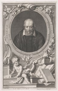 George Buchanan av Jacobus Houbraken