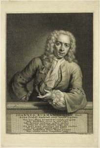 J. Burmannus av Jacobus Houbraken