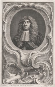 John Maitland, hertig av Lauderdale av Jacobus Houbraken