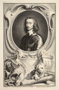 Porträtt av generallöjtnant Fleetwood, illustration från "Heads of Illustrious Persons of Great Britain", pub. av Knapton, London 1742 av Jacobus Houbraken
