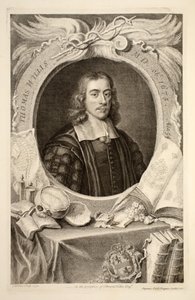 Porträtt av Thomas Willis, M.D., illustration från "Heads of Illustrious Persons of Great Britain", utgiven av Knapton, London 1742. av Jacobus Houbraken