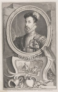 Robert Dudley, earl av Leicester av Jacobus Houbraken