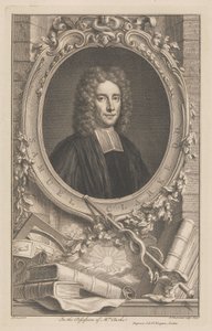 Samuel Clarke av Jacobus Houbraken