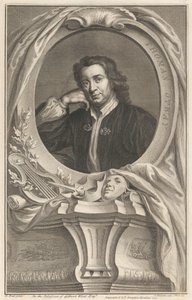 Thomas Otway av Jacobus Houbraken