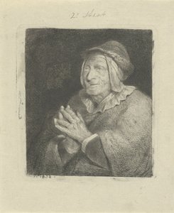 Gammal kvinna av Jacobus Ludovicus Cornet
