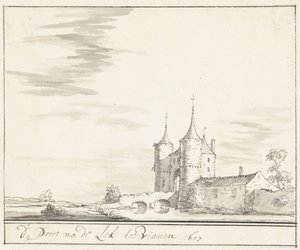 Porten på Lek i Vianen 1607