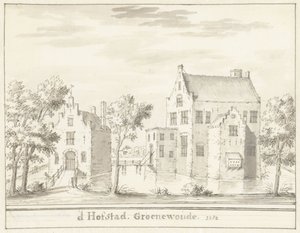 Slottet Groenewoude nära Woudenberg, 1382 