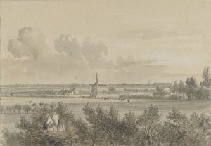 Landskap nära Maarssen av Jacobus Theodorus Abels