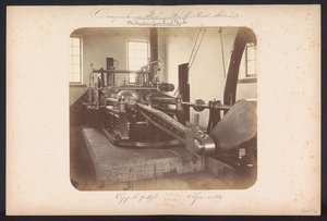 Nedan ångpumpstation med Vijzels / Capelle aan den IJssel 4 september 1869 (titel på objekt) Återvinning av sjöarna i Schieland öster om Rotterdam (serietitel på objekt)