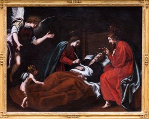  av Jacopo (1592-1664) Vignali