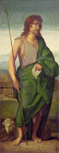 Johannes Döparen (olja på pannå)