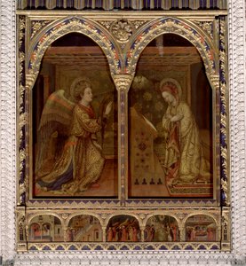 Annunciation.Den Helige Andes duva. (Målning