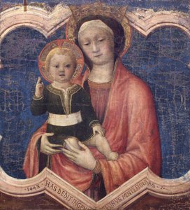 Madonna med barn av Jacopo Bellini