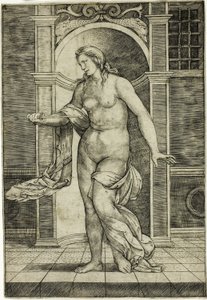 Lucretia av Jacopo Francia