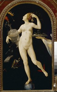 Allegory of Fortune (olja på trä, slutet av 1500-talet)