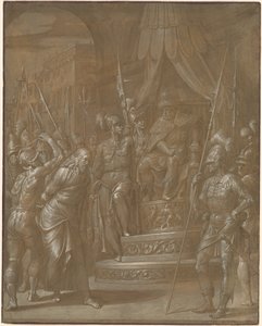Kristus före Herodes av Jacopo Ligozzi