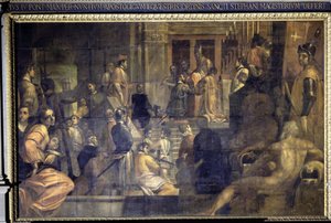 Cosimo I de Medici grundade Sankt Stefansorden av Jacopo Ligozzi