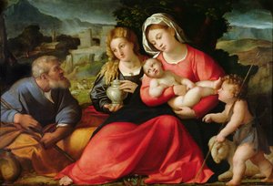 Den heliga familjen, ca 1508-12