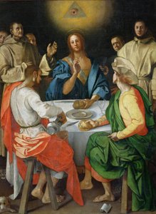 Nattvarden i Emmaus av Jacopo Pontormo