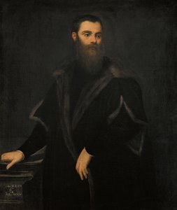 Porträtt av Lorenzo Soranzo 1519-1575, 1553 av Jacopo Robusti Tintoretto