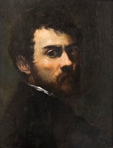 Självporträtt som ung av Jacopo Robusti Tintoretto