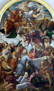 Jungfru Marias antagande, c1554.