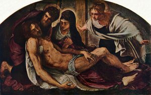 Depositionen, 1563, 1930. av Jacopo Robusti Tintoretto