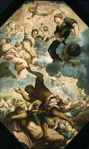 The Dreams of Men, mitten av 1500-talet av Jacopo Robusti Tintoretto
