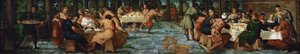 Belsassars högtid, ca 1543. av Jacopo Robusti Tintoretto