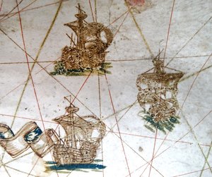 Renässanskarta över Europa, Jacopo Russo (efter) 1528