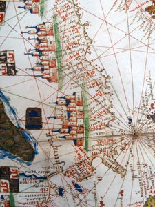 Renässanskarta över Europa, Jacopo Russo (efter), 1528