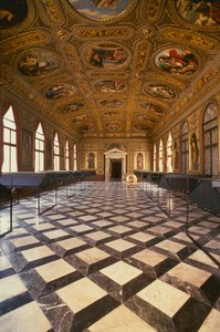 Sala Dorata, byggd 1537-88 av Jacopo Sansovino