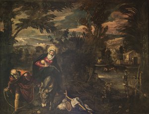 Flygningen till Egypten, 1582-1585.