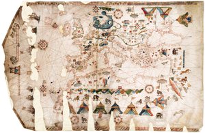 Medelhavet, Svarta havet och Nordostatlanten av Jacopo Vesconte Maggiolo