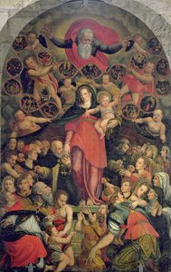 Madonna från Rosenkransen, ca 1569