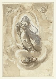 Allegori om den obefläckade avlelsen av Jacopo da Empoli