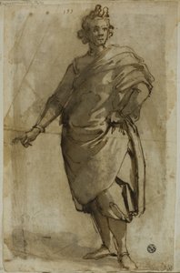 Stående mansfigur av Jacopo da Empoli