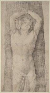 Sankt Sebastian, ca 1509 (gravyr) av Jacopo de