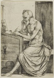 St. Jerome av Jacopo de