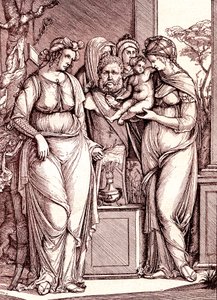 Offer till Priapus av Jacopo de