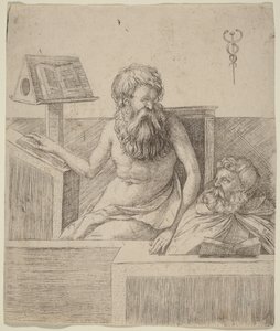 Två filosofer av Jacopo de