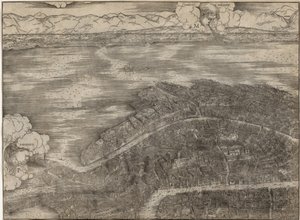 Utsikt över Venedig