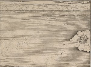Utsikt över Venedig av Jacopo de